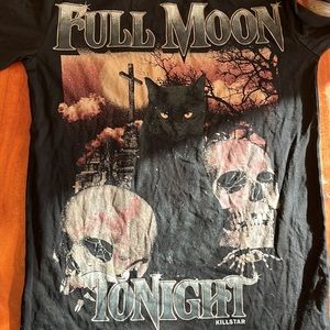 KILLSTAR “Full Moon Tonight” Shirt Dress XS/S